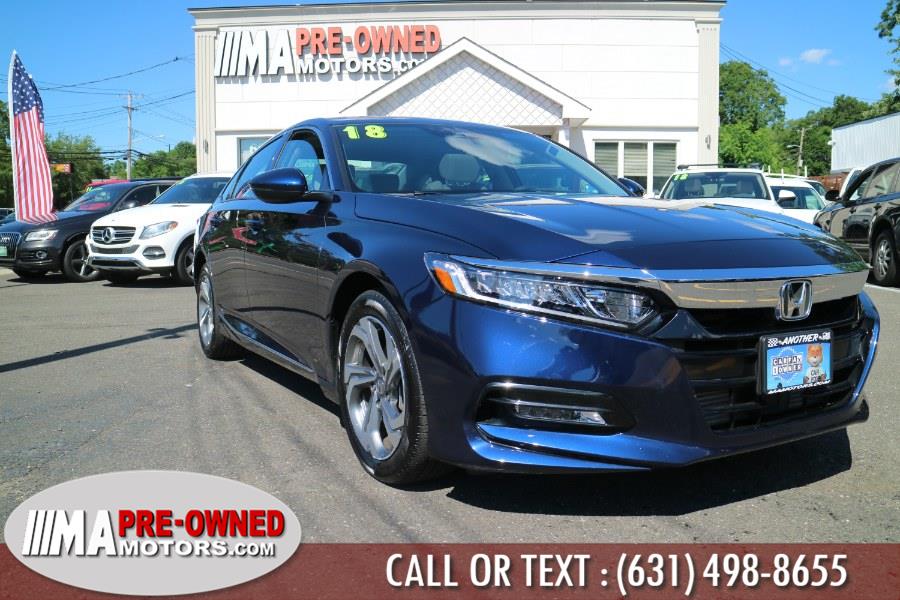 2018 Honda Accord Sedan EX-L 1.5T CVT, available for sale in Huntington Station, New York | M & A Motors. Huntington Station, New York