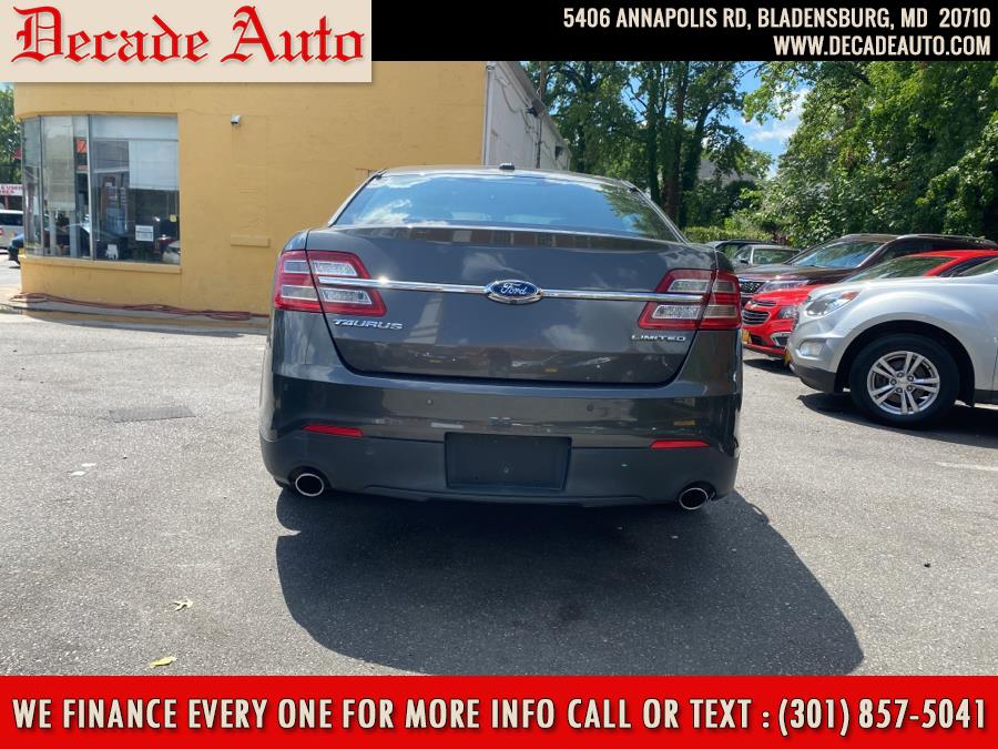Used Ford Taurus 4dr Sdn Limited FWD 2015 | Decade Auto. Bladensburg, Maryland Used Ford Taurus 4dr Sdn Limited FWD 2015 | Decade Auto. Bladensburg, Maryland