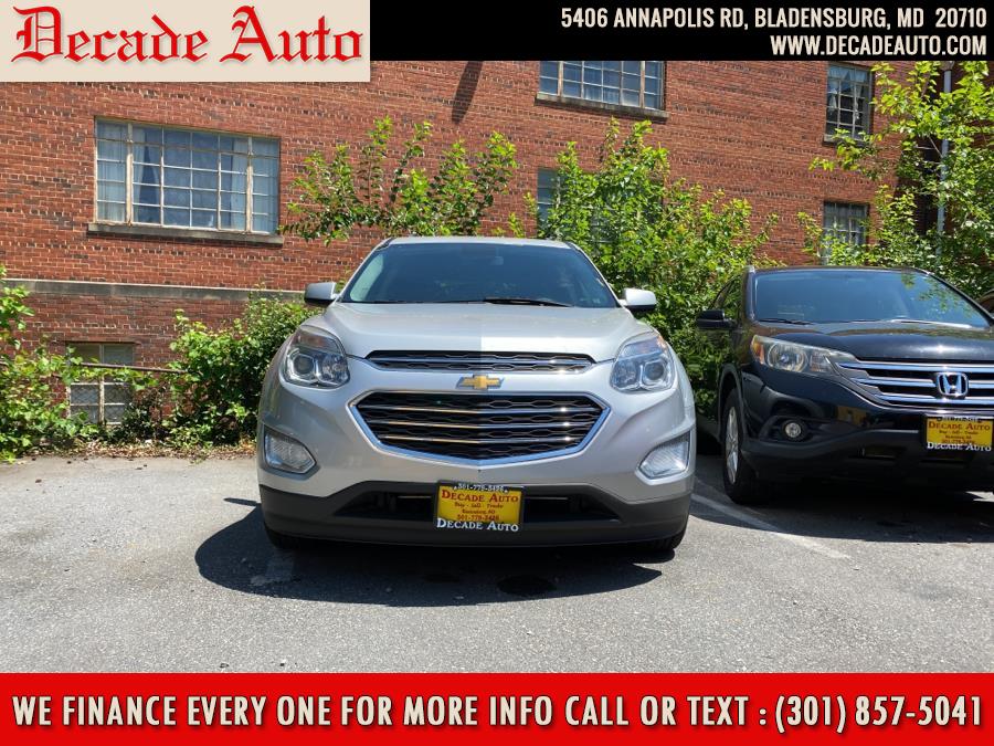 2016 Chevrolet Equinox AWD 4dr LT, available for sale in Bladensburg, Maryland | Decade Auto. Bladensburg, Maryland