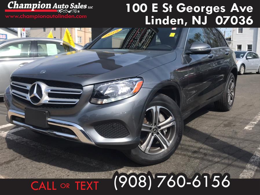 2018 Mercedes-Benz GLC GLC 300 4MATIC SUV, available for sale in Linden, New Jersey | Champion Used Auto Sales. Linden, New Jersey