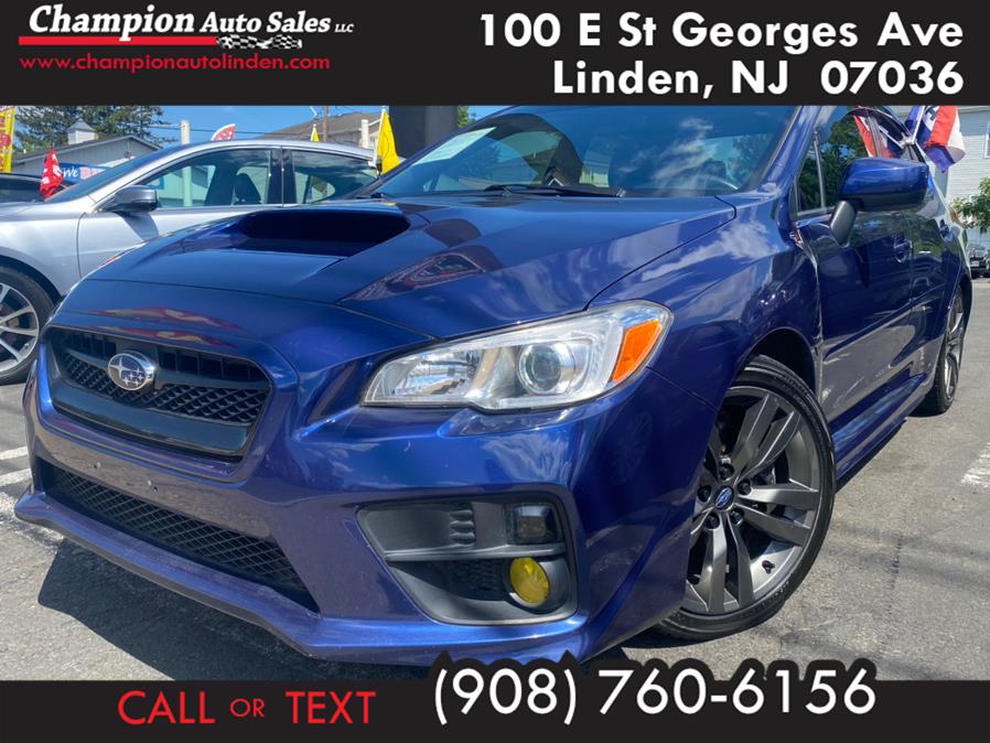 2017 Subaru WRX Premium Manual, available for sale in Linden, New Jersey | Champion Used Auto Sales. Linden, New Jersey