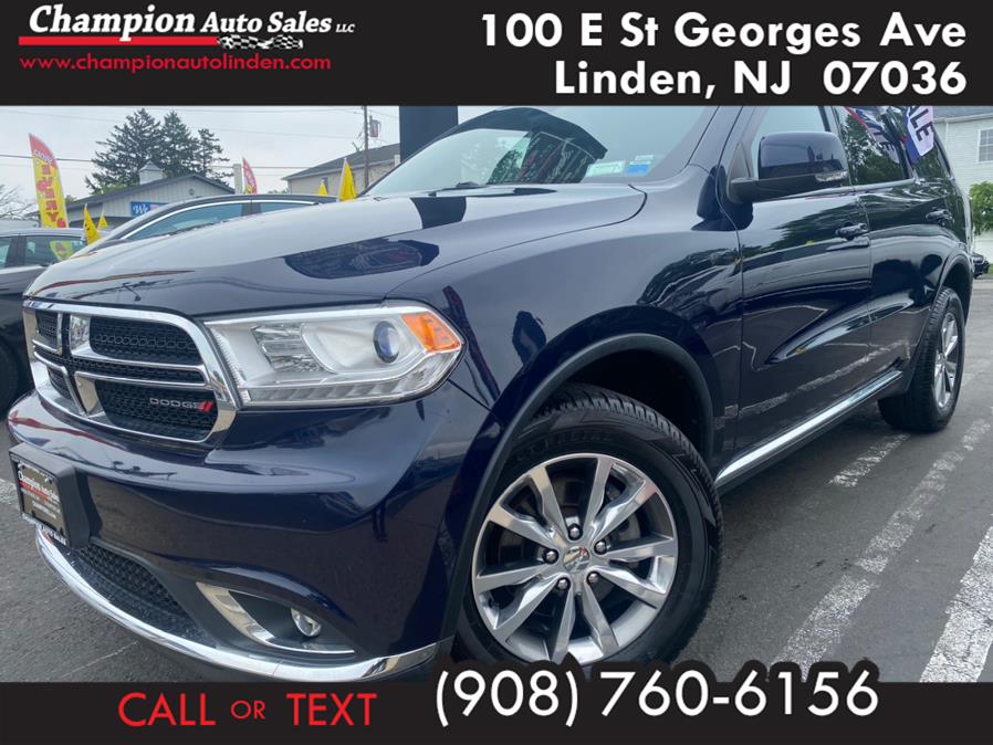 2015 Dodge Durango AWD 4dr Limited, available for sale in Linden, New Jersey | Champion Used Auto Sales. Linden, New Jersey
