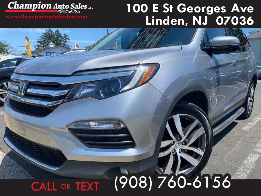 2016 Honda Pilot AWD 4dr Elite w/RES & Navi, available for sale in Linden, New Jersey | Champion Used Auto Sales. Linden, New Jersey
