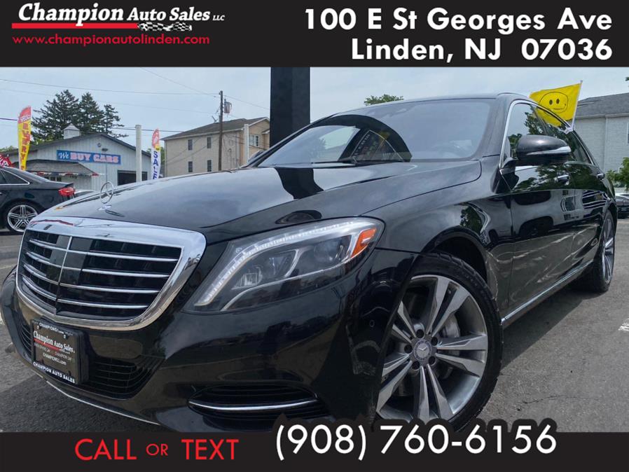 2015 Mercedes-Benz S-Class 4dr Sdn S550 4MATIC, available for sale in Linden, New Jersey | Champion Auto Sales. Linden, New Jersey