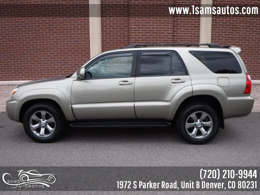 2008 Toyota 4Runner 4WD 4dr V6 Limited (Natl), available for sale in Denver, Colorado | Sam's Automotive. Denver, Colorado 2008 Toyota 4Runner 4WD 4dr V6 Limited (Natl), available for sale in Denver, Colorado | Sam's Automotive. Denver, Colorado