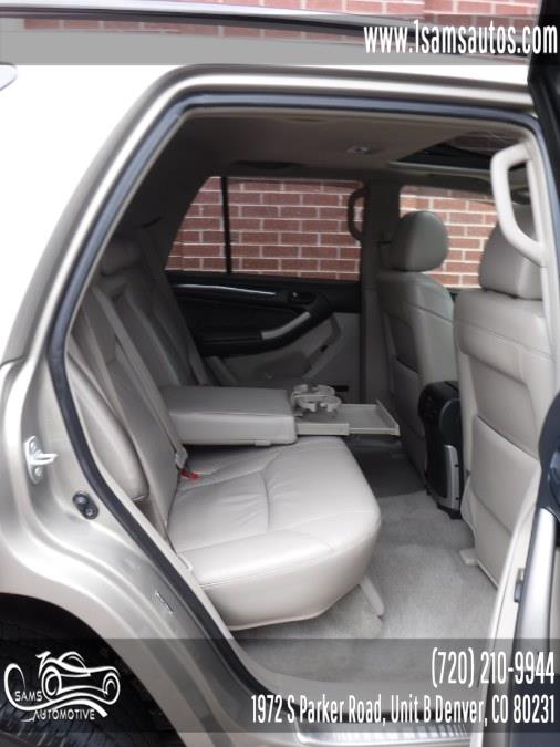 2008 Toyota 4Runner 4WD 4dr V6 Limited (Natl), available for sale in Denver, Colorado | Sam's Automotive. Denver, Colorado 2008 Toyota 4Runner 4WD 4dr V6 Limited (Natl), available for sale in Denver, Colorado | Sam's Automotive. Denver, Colorado