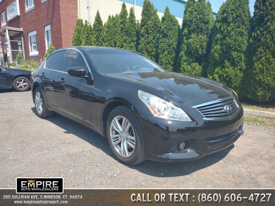 2012 Infiniti G37 Sedan x, available for sale in S.Windsor, Connecticut | Empire Auto Wholesalers. S.Windsor, Connecticut