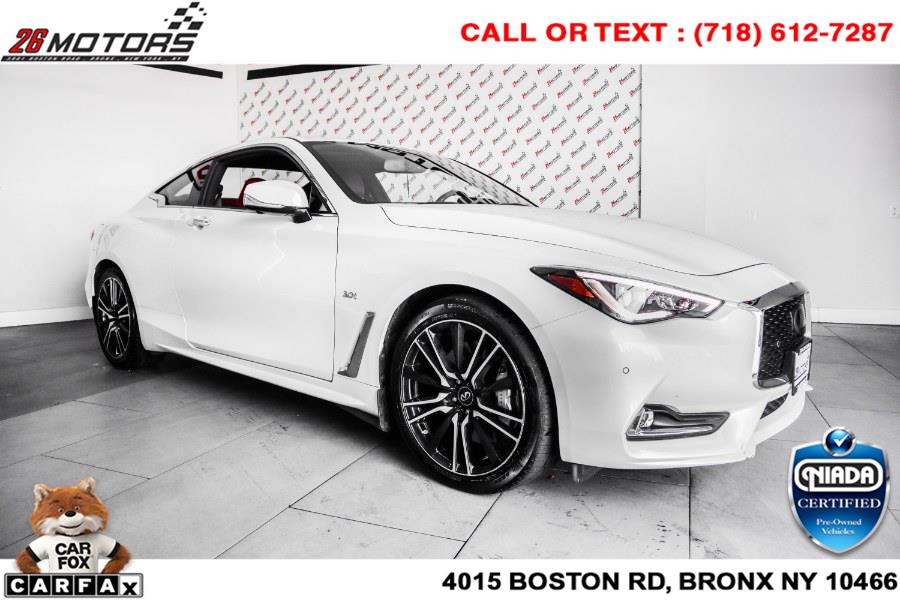 Used INFINITI Q60 SPORT AWD 2018 | 26 Motors Corp. Bronx, New York Used INFINITI Q60 SPORT AWD 2018 | 26 Motors Corp. Bronx, New York
