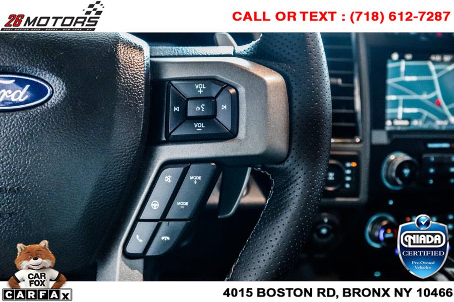 Used Ford F-150 Raptor 4WD SuperCrew 5.5'' Box 2018 | 26 Motors Corp. Bronx, New York Used Ford F-150 Raptor 4WD SuperCrew 5.5'' Box 2018 | 26 Motors Corp. Bronx, New York