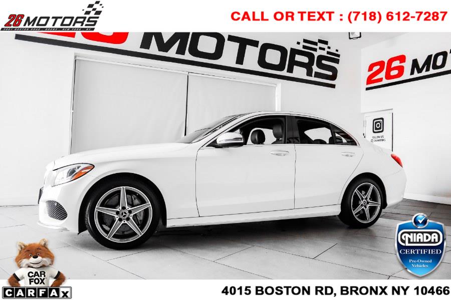 Used Mercedes-Benz C-Class C 300 4MATIC Sedan 2018 | 26 Motors Corp. Bronx, New York Used Mercedes-Benz C-Class C 300 4MATIC Sedan 2018 | 26 Motors Corp. Bronx, New York