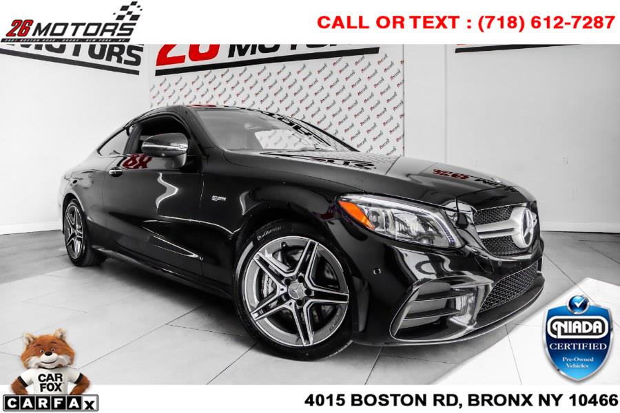 Used Mercedes-Benz C-Class AMG C 43 4MATIC Coupe 2019 | 26 Motors Corp. Bronx, New York Used Mercedes-Benz C-Class AMG C 43 4MATIC Coupe 2019 | 26 Motors Corp. Bronx, New York
