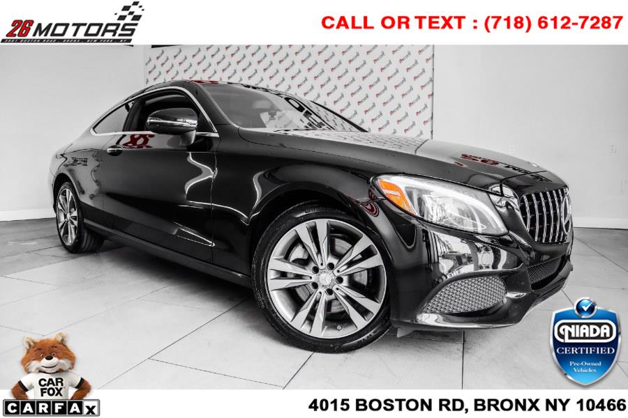 Used Mercedes-Benz C-Class C 300 4MATIC Coupe 2017 | 26 Motors Corp. Bronx, New York Used Mercedes-Benz C-Class C 300 4MATIC Coupe 2017 | 26 Motors Corp. Bronx, New York