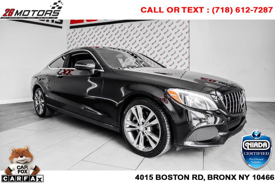Used Mercedes-Benz C-Class C 300 4MATIC Coupe 2017 | 26 Motors Corp. Bronx, New York Used Mercedes-Benz C-Class C 300 4MATIC Coupe 2017 | 26 Motors Corp. Bronx, New York