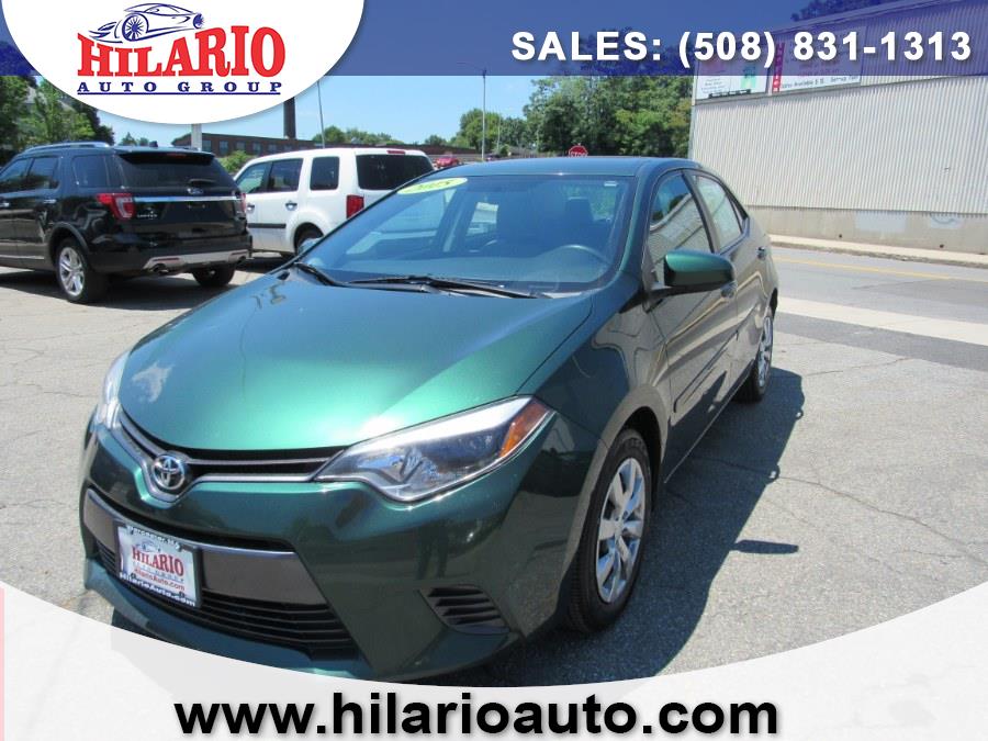 2015 Toyota Corolla LE, available for sale in Worcester, Massachusetts | Hilario's Auto Sales Inc.. Worcester, Massachusetts