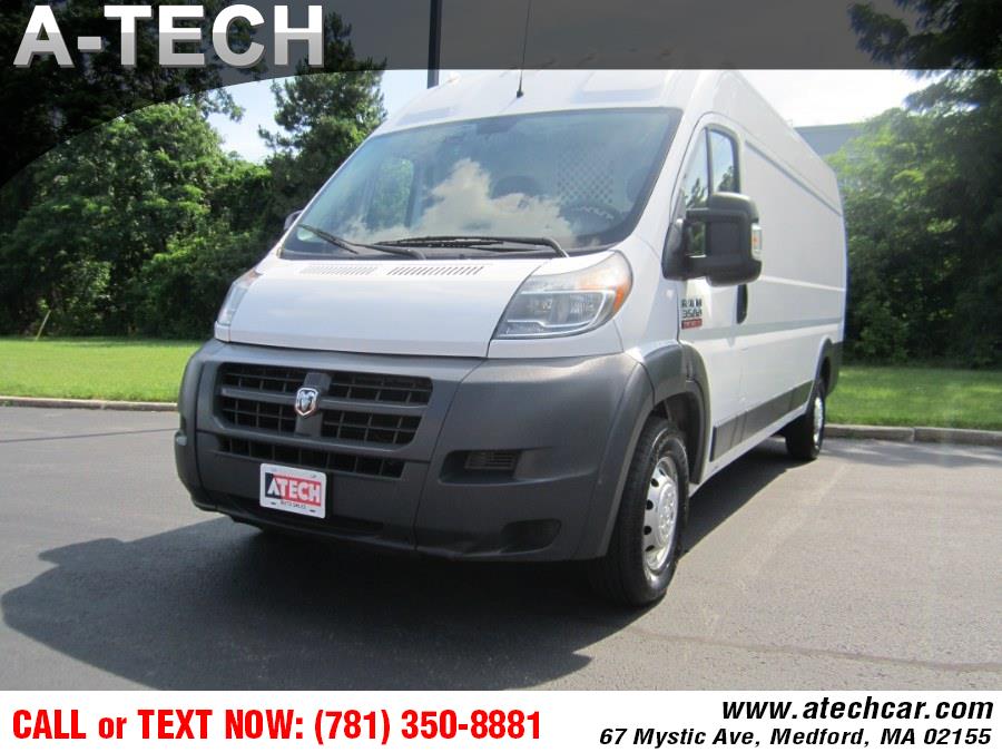 2016 Ram ProMaster Cargo Van 3500 Extended High Roof 159" WB, available for sale in Medford, Massachusetts | A-Tech. Medford, Massachusetts 2016 Ram ProMaster Cargo Van 3500 Extended High Roof 159" WB, available for sale in Medford, Massachusetts | A-Tech. Medford, Massachusetts