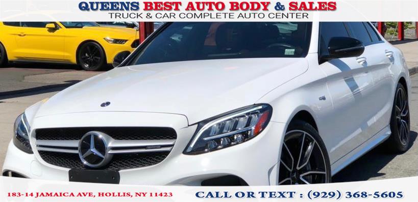 2019 Mercedes-Benz C-Class AMG C 43 4MATIC Sedan, available for sale in Hollis, New York | Queens Best Auto Body / Sales. Hollis, New York 2019 Mercedes-Benz C-Class AMG C 43 4MATIC Sedan, available for sale in Hollis, New York | Queens Best Auto Body / Sales. Hollis, New York