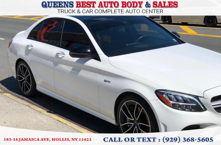 2019 Mercedes-Benz C-Class AMG C 43 4MATIC Sedan, available for sale in Hollis, New York | Queens Best Auto Body / Sales. Hollis, New York 2019 Mercedes-Benz C-Class AMG C 43 4MATIC Sedan, available for sale in Hollis, New York | Queens Best Auto Body / Sales. Hollis, New York