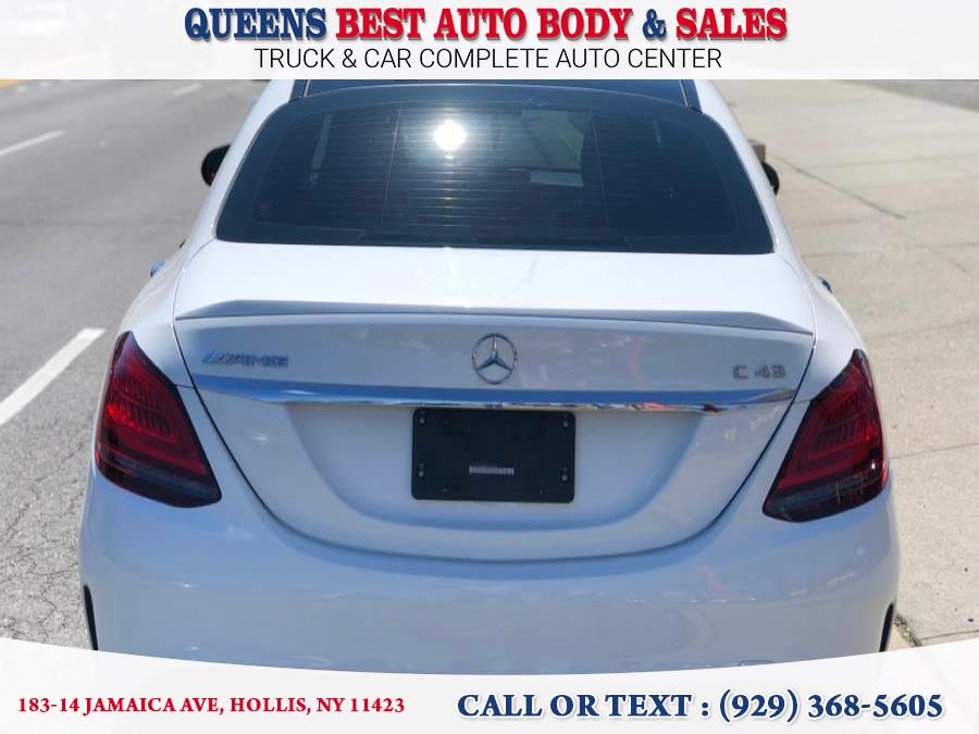 2019 Mercedes-Benz C-Class AMG C 43 4MATIC Sedan, available for sale in Hollis, New York | Queens Best Auto Body / Sales. Hollis, New York 2019 Mercedes-Benz C-Class AMG C 43 4MATIC Sedan, available for sale in Hollis, New York | Queens Best Auto Body / Sales. Hollis, New York
