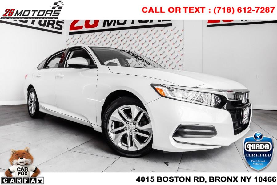 Used Honda Accord Sedan LX 1.5T CVT 2019 | 26 Motors Corp. Bronx, New York Used Honda Accord Sedan LX 1.5T CVT 2019 | 26 Motors Corp. Bronx, New York