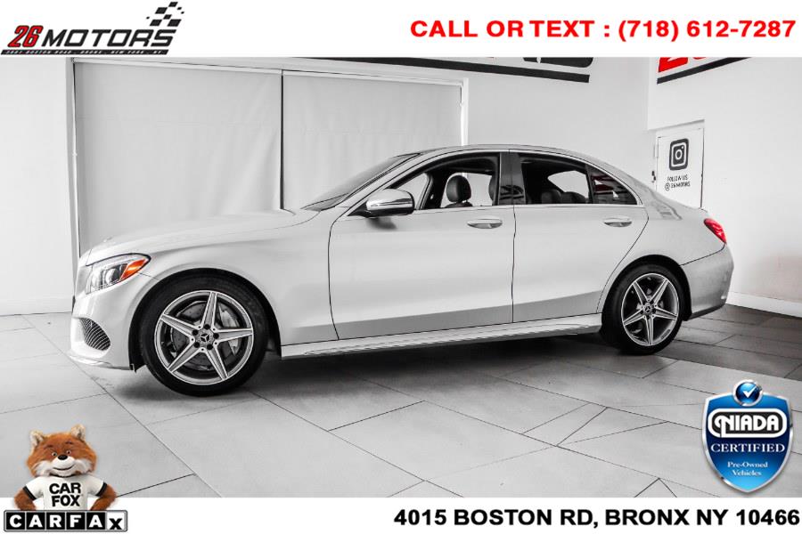 Used Mercedes-Benz C-Class C 300 4MATIC Sedan 2018 | 26 Motors Corp. Bronx, New York Used Mercedes-Benz C-Class C 300 4MATIC Sedan 2018 | 26 Motors Corp. Bronx, New York
