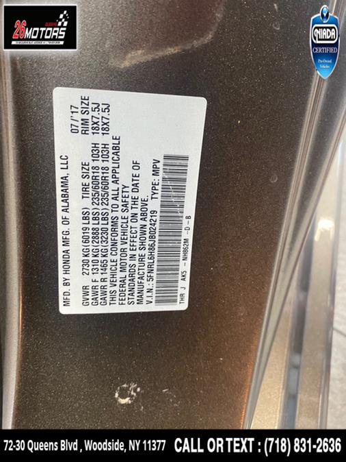 Used Honda Odyssey Touring Auto 2018 | 26 Motors Queens. Woodside, New York Used Honda Odyssey Touring Auto 2018 | 26 Motors Queens. Woodside, New York