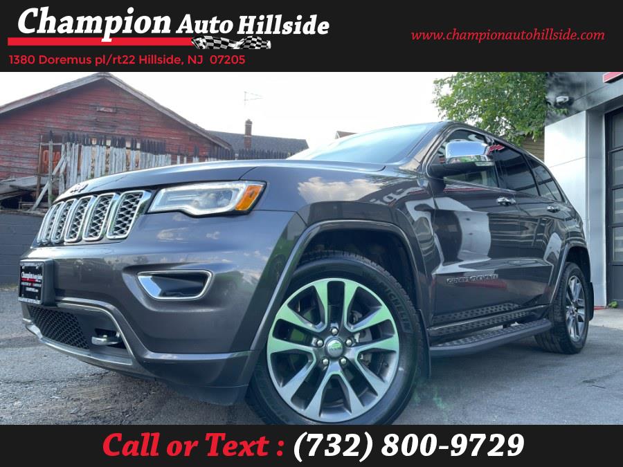 2017 Jeep Grand Cherokee Overland 4x4, available for sale in Hillside, New Jersey | Champion Auto Sales. Hillside, New Jersey