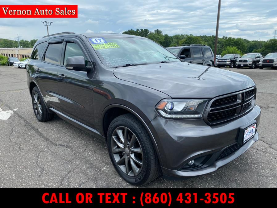 2017 Dodge Durango GT AWD, available for sale in Manchester, Connecticut | Vernon Auto Sale & Service. Manchester, Connecticut 2017 Dodge Durango GT AWD, available for sale in Manchester, Connecticut | Vernon Auto Sale & Service. Manchester, Connecticut