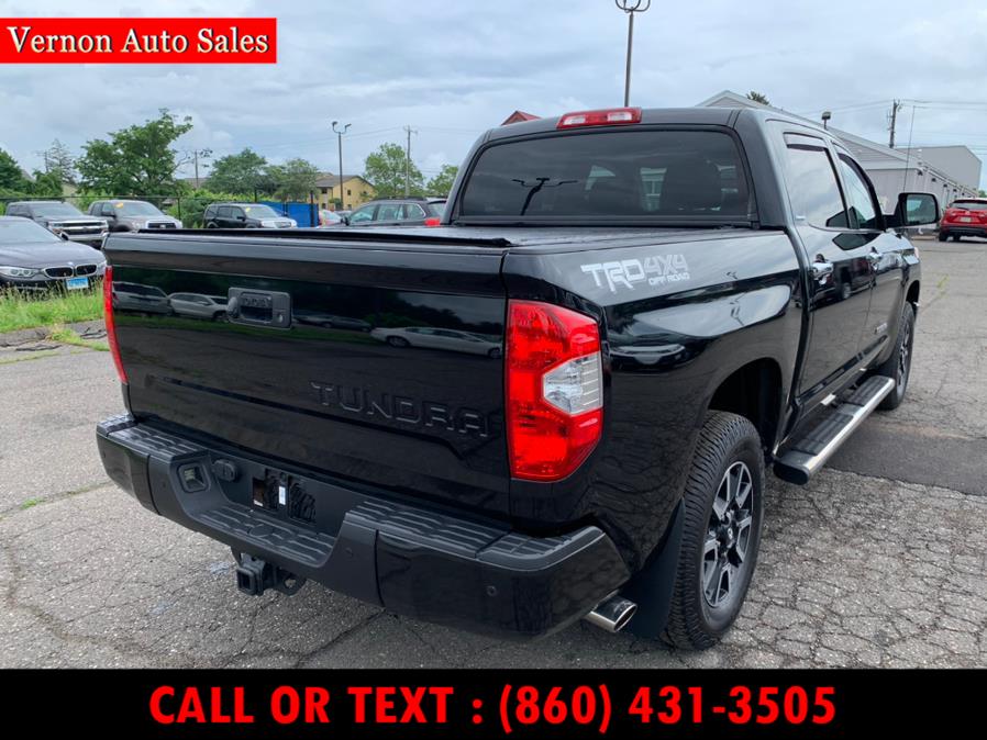 Used Toyota Tundra 4WD Limited CrewMax 5.5'' Bed 5.7L (Natl) 2017 | Vernon Auto Sale & Service. Manchester, Connecticut Used Toyota Tundra 4WD Limited CrewMax 5.5'' Bed 5.7L (Natl) 2017 | Vernon Auto Sale & Service. Manchester, Connecticut