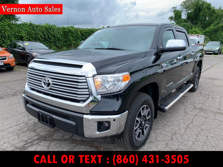 Used Toyota Tundra 4WD Limited CrewMax 5.5'' Bed 5.7L (Natl) 2017 | Vernon Auto Sale & Service. Manchester, Connecticut Used Toyota Tundra 4WD Limited CrewMax 5.5'' Bed 5.7L (Natl) 2017 | Vernon Auto Sale & Service. Manchester, Connecticut