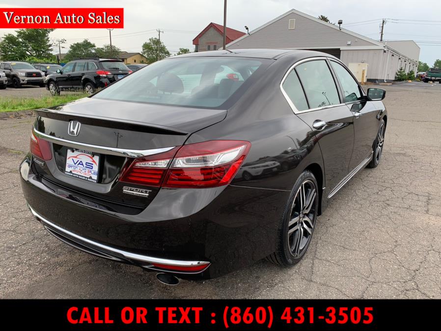 Used Honda Accord Sedan Sport SE CVT 2017 | Vernon Auto Sale & Service. Manchester, Connecticut Used Honda Accord Sedan Sport SE CVT 2017 | Vernon Auto Sale & Service. Manchester, Connecticut