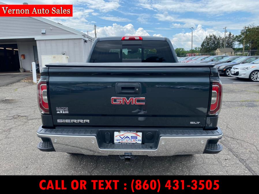 Used GMC Sierra 1500 4WD Crew Cab 143.5" SLT 2018 | Vernon Auto Sale & Service. Manchester, Connecticut Used GMC Sierra 1500 4WD Crew Cab 143.5" SLT 2018 | Vernon Auto Sale & Service. Manchester, Connecticut