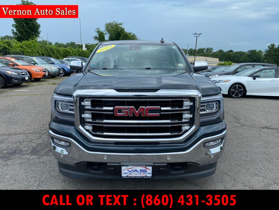 Used GMC Sierra 1500 4WD Crew Cab 143.5" SLT 2018 | Vernon Auto Sale & Service. Manchester, Connecticut Used GMC Sierra 1500 4WD Crew Cab 143.5" SLT 2018 | Vernon Auto Sale & Service. Manchester, Connecticut