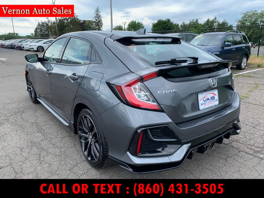 2020 Honda Civic Hatchback Sport CVT, available for sale in Manchester, Connecticut | Vernon Auto Sale & Service. Manchester, Connecticut 2020 Honda Civic Hatchback Sport CVT, available for sale in Manchester, Connecticut | Vernon Auto Sale & Service. Manchester, Connecticut