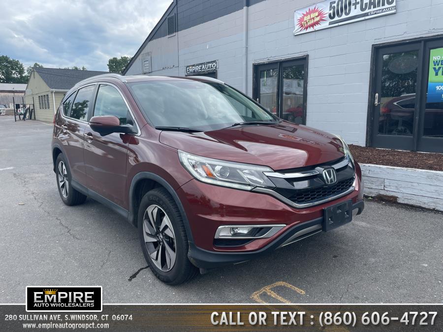 2015 Honda CR-V AWD 5dr Touring, available for sale in S.Windsor, Connecticut | Empire Auto Wholesalers. S.Windsor, Connecticut