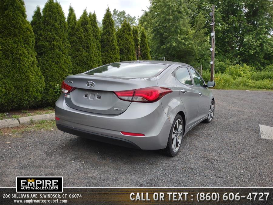 Used Hyundai Elantra 4dr Sdn Auto Limited (Ulsan Plant) 2015 | Empire Auto Wholesalers. S.Windsor, Connecticut Used Hyundai Elantra 4dr Sdn Auto Limited (Ulsan Plant) 2015 | Empire Auto Wholesalers. S.Windsor, Connecticut