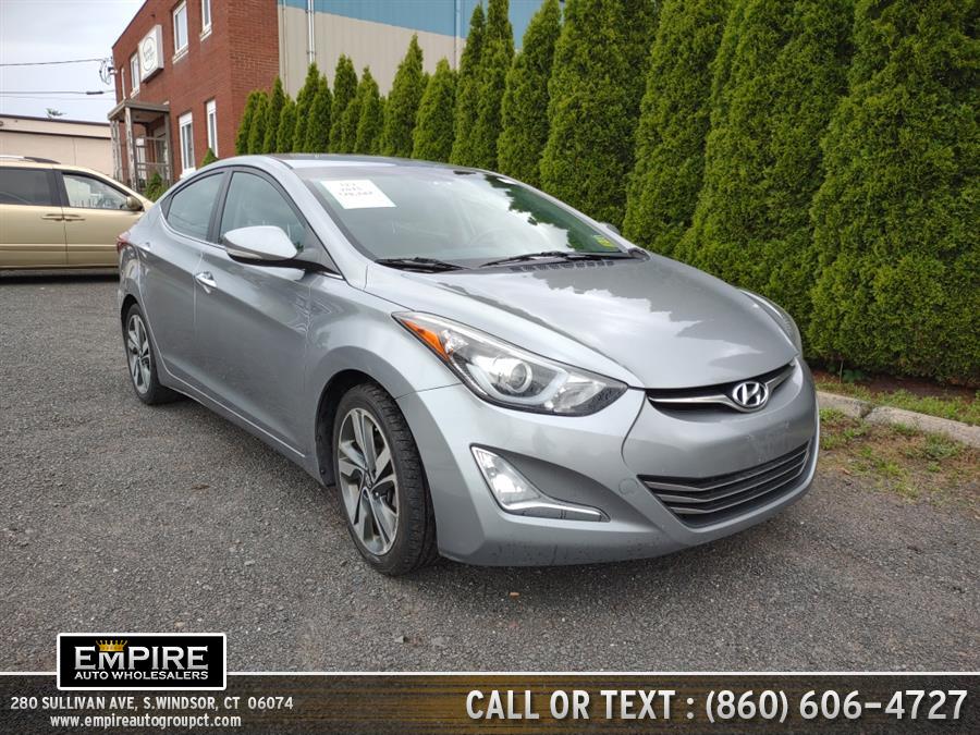 2015 Hyundai Elantra 4dr Sdn Auto Limited (Ulsan Plant), available for sale in S.Windsor, Connecticut | Empire Auto Wholesalers. S.Windsor, Connecticut