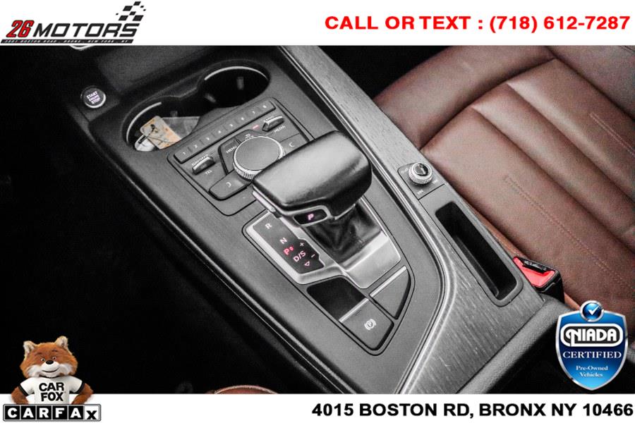 Used Audi A4 2.0 TFSI Auto Premium quattro AWD 2017 | 26 Motors Corp. Bronx, New York Used Audi A4 2.0 TFSI Auto Premium quattro AWD 2017 | 26 Motors Corp. Bronx, New York
