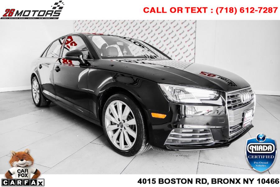 Used Audi A4 2.0 TFSI Auto Premium quattro AWD 2017 | 26 Motors Corp. Bronx, New York Used Audi A4 2.0 TFSI Auto Premium quattro AWD 2017 | 26 Motors Corp. Bronx, New York