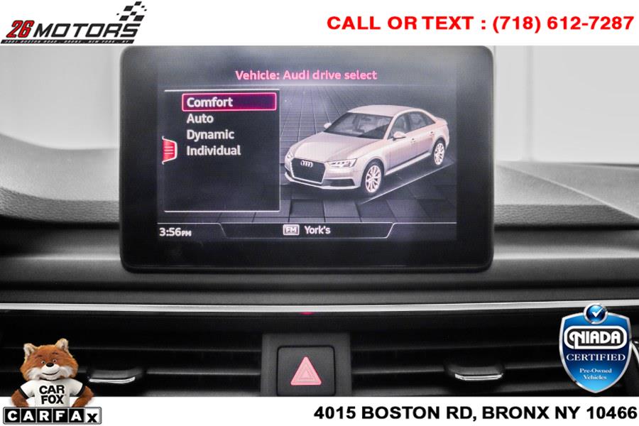Used Audi A4 2.0 TFSI Auto Premium quattro AWD 2017 | 26 Motors Corp. Bronx, New York Used Audi A4 2.0 TFSI Auto Premium quattro AWD 2017 | 26 Motors Corp. Bronx, New York