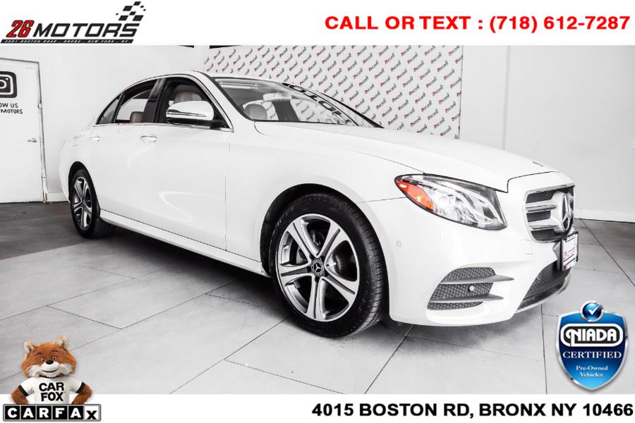 Used Mercedes-Benz E-Class E 300 4MATIC Sedan 2018 | 26 Motors Corp. Bronx, New York Used Mercedes-Benz E-Class E 300 4MATIC Sedan 2018 | 26 Motors Corp. Bronx, New York