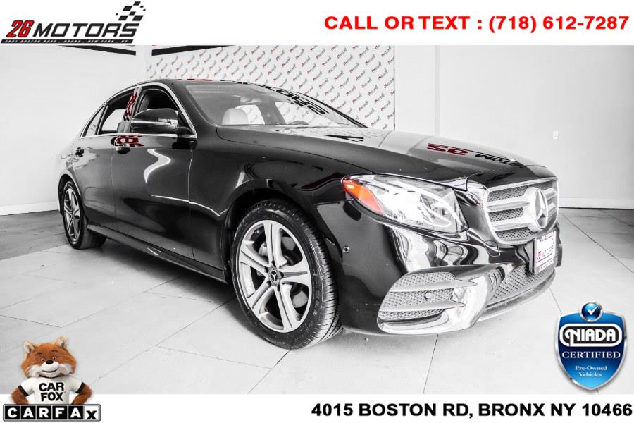Used Mercedes-Benz E-Class E 300 4MATIC Sedan 2018 | 26 Motors Corp. Bronx, New York Used Mercedes-Benz E-Class E 300 4MATIC Sedan 2018 | 26 Motors Corp. Bronx, New York