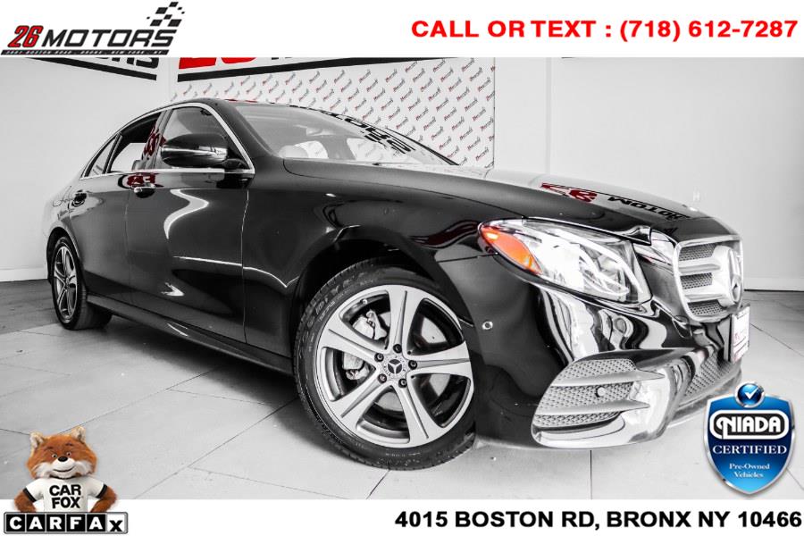Used Mercedes-Benz E-Class E 300 4MATIC Sedan 2018 | 26 Motors Corp. Bronx, New York Used Mercedes-Benz E-Class E 300 4MATIC Sedan 2018 | 26 Motors Corp. Bronx, New York