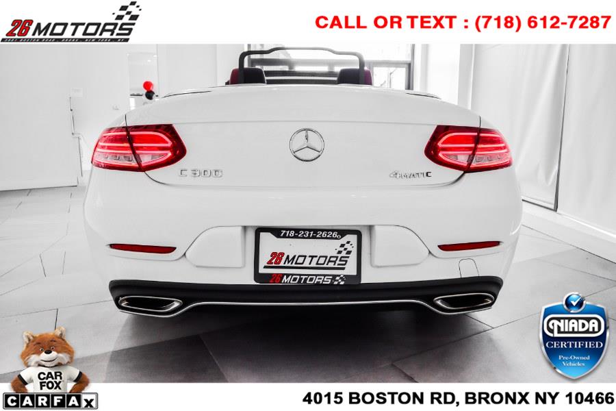 Used Mercedes-Benz C-Class C 300 4MATIC Cabriolet 2017 | 26 Motors Corp. Bronx, New York Used Mercedes-Benz C-Class C 300 4MATIC Cabriolet 2017 | 26 Motors Corp. Bronx, New York