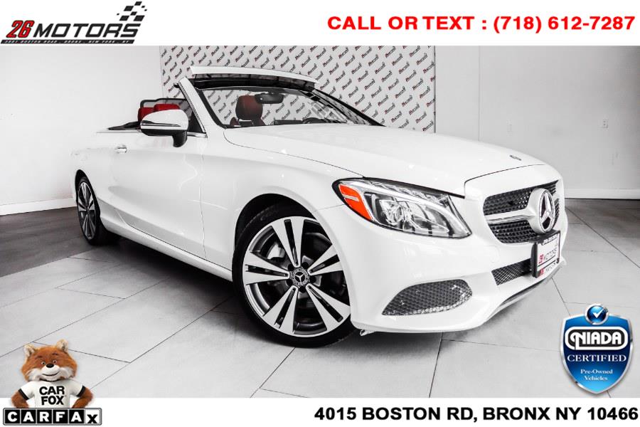 Used Mercedes-Benz C-Class C 300 4MATIC Cabriolet 2017 | 26 Motors Corp. Bronx, New York Used Mercedes-Benz C-Class C 300 4MATIC Cabriolet 2017 | 26 Motors Corp. Bronx, New York