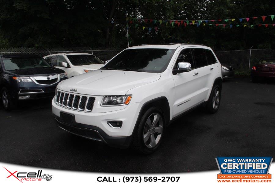 2014 Jeep Grand Cherokee Limited 4WD 4dr Limited, available for sale in Paterson, New Jersey | Xcell Motors LLC. Paterson, New Jersey 2014 Jeep Grand Cherokee Limited 4WD 4dr Limited, available for sale in Paterson, New Jersey | Xcell Motors LLC. Paterson, New Jersey
