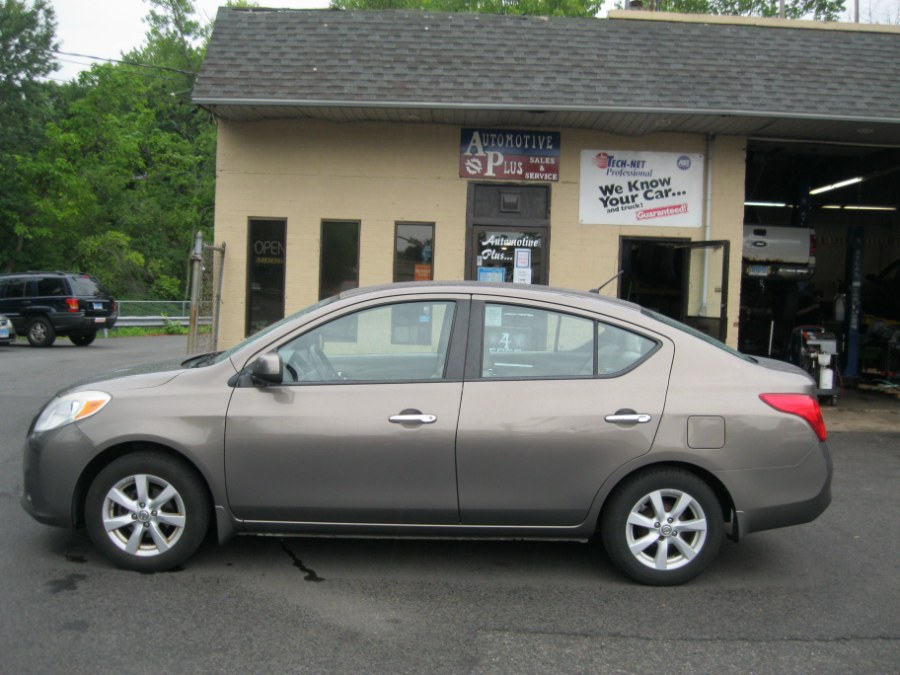 Used Nissan Versa 4dr Sdn CVT 1.6 SL 2012 | Automotive Plus. Bristol, Connecticut Used Nissan Versa 4dr Sdn CVT 1.6 SL 2012 | Automotive Plus. Bristol, Connecticut