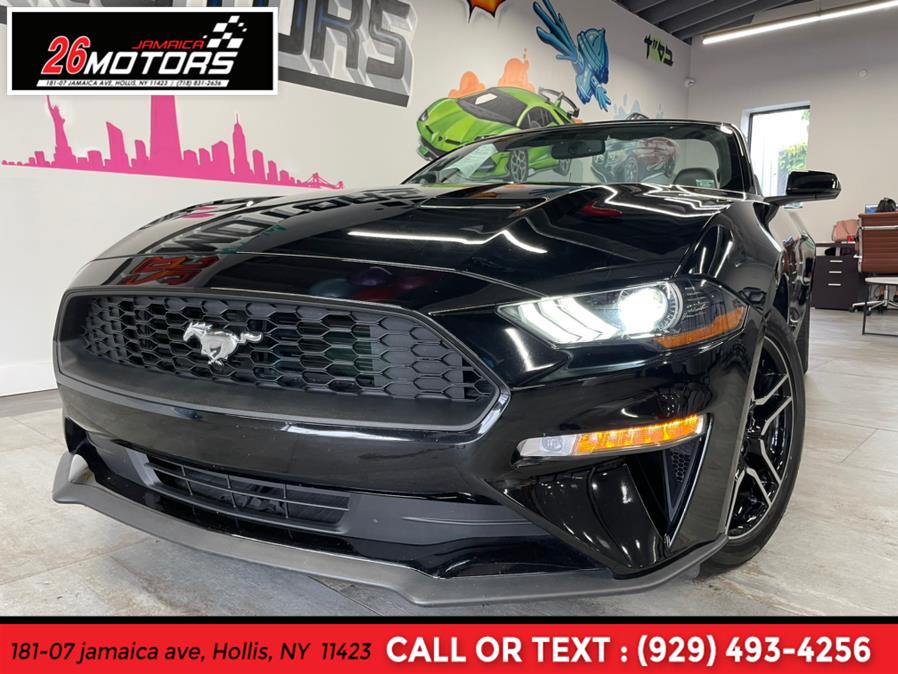 Used Ford Mustang EcoBoost Premium Convertible 2020 | Jamaica 26 Motors. Hollis, New York Used Ford Mustang EcoBoost Premium Convertible 2020 | Jamaica 26 Motors. Hollis, New York