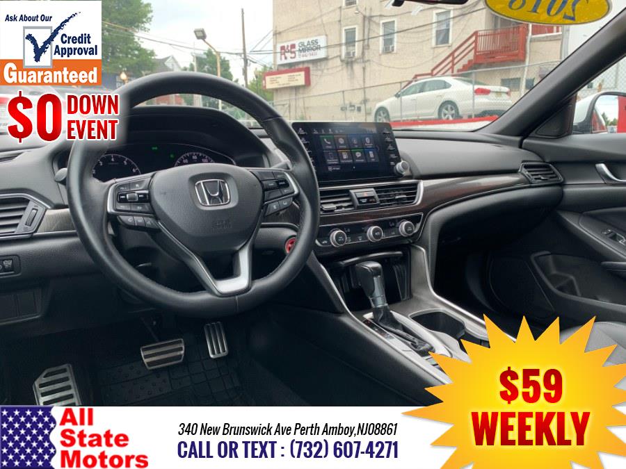2018 Honda Accord Sedan Sport 1.5T CVT, available for sale in Perth Amboy, New Jersey | All State Motor Inc. Perth Amboy, New Jersey 2018 Honda Accord Sedan Sport 1.5T CVT, available for sale in Perth Amboy, New Jersey | All State Motor Inc. Perth Amboy, New Jersey