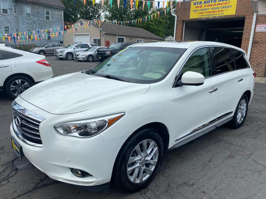 2013 Infiniti JX35 AWD 4dr NAVI / DVD, available for sale in Hartford, Connecticut | VEB Auto Sales. Hartford, Connecticut