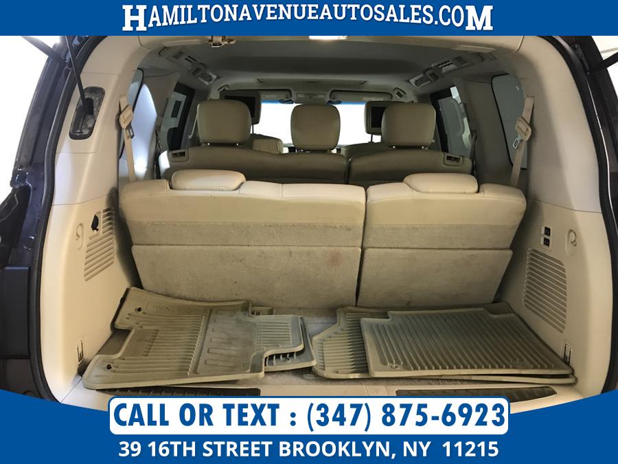 Used INFINITI QX56 4WD 4dr 8-passenger 2011 | Hamilton Avenue Auto Sales DBA Nyautoauction.com. Brooklyn, New York Used INFINITI QX56 4WD 4dr 8-passenger 2011 | Hamilton Avenue Auto Sales DBA Nyautoauction.com. Brooklyn, New York